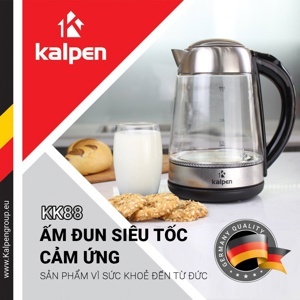 Ấm siêu tốc thủy tinh Kalpen KK88