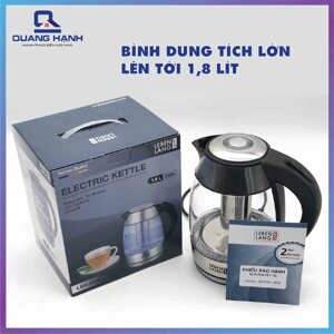 Ấm siêu tốc thuỷ tinh Lenbenlang LBE2819 - 1.8l