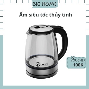 Ấm siêu tốc thủy tinh Liolux 1.8l LIO-109