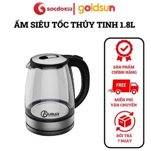 Ấm siêu tốc thủy tinh Liolux 1.8l LIO-109