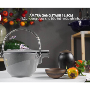 Ấm trà gang Staub Kettle - 1.2L