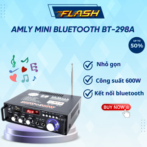 Ampli Mini Karaoke Bluetooth BT-298A