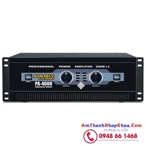 Amplifier Nanomax PA-4000