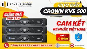 Amply - Amplifier Crown KVS 500 (KVS500)