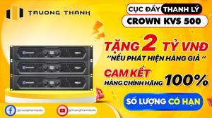 Amply - Amplifier Crown KVS 500 (KVS500)