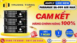 Amply - Amplifier Paramax SA-999 Air Max