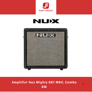 Amply Guitar Nux Mighty 8BT