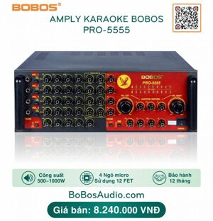 Amply Karaoke BOBOS PRO-5555