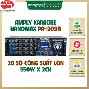 Amply Karaoke Nanomax PA1209A