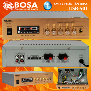 Amply liền mixer Bosa USB-50T