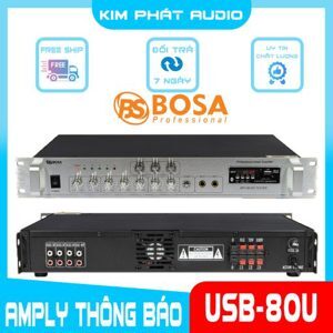 Amply thông báo Bosa 80U-USB