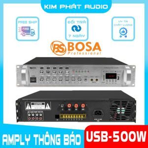 Amply thông báo Bosa USB-500W