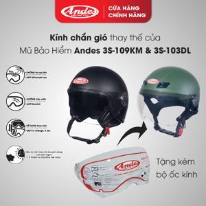 Mũ bảo hiểm Andes 103D Trơn Bóng