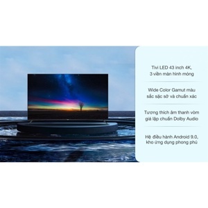 Android Tivi Aqua 4K 43 inch LE43AQT6600UG