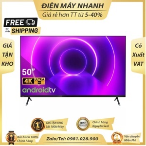 Android Tivi Philips 4K 50 inch 50PUT8215/67