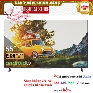 Android Tivi QLED TCL 4K 55 inch 55C725