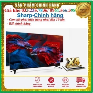 Android Tivi Sharp 65 inch 4K 4T-C65CK1X