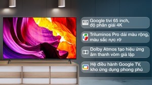 Android Tivi Sony 65 inch 4K KD-65X80K