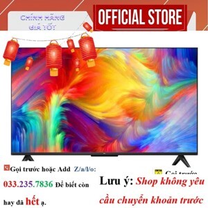 Android Tivi TCL 4K 50 inch 50P735