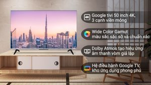 Android Tivi TCL 4K 50 inch 50P737