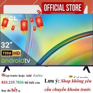 Android Tivi TCL Full HD 32 inch 32S5400A