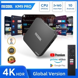 Android TV Box Mecool KM9 Pro - S905X2 2GB/16GB, điều khiển giọng nói