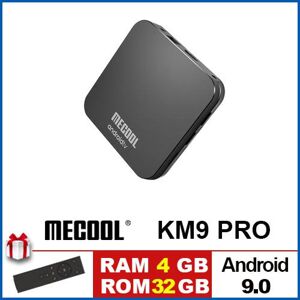 Android TV Box Mecool KM9 Pro - Chip S905X2 4GB/32GB, Có Voice Remote