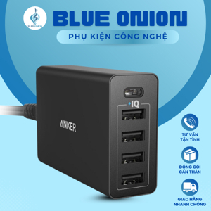 Sạc 5 cổng Anker 40W 5-Port Desktop USB Charger