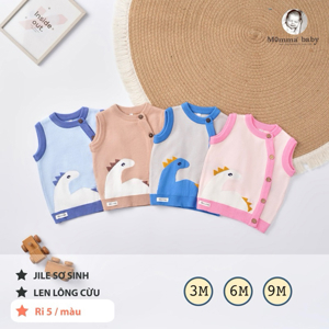 Áo gile len Momma Baby cho bé