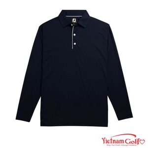 Áo golf nam FJ LS Sun Protection Shirt Navy 86582