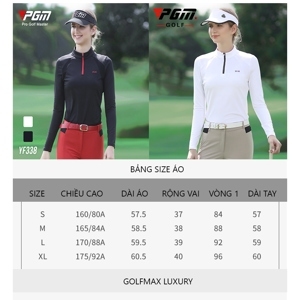 Áo golf nữ dài tay PGM YF338