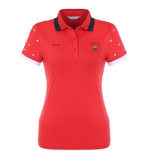 Áo golf polo nữ ngắn tay Ping 12282TO962