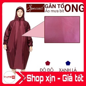 Áo mưa vải dù cánh dơi