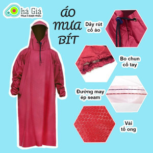 Áo mưa vải dù cánh dơi