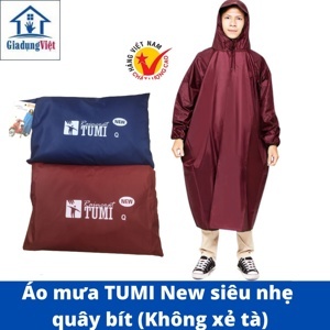 Áo mưa xẻ cạnh Tumi