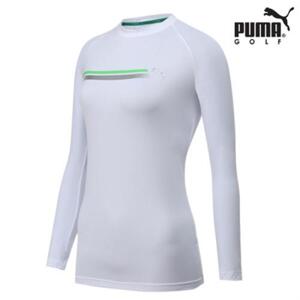 Áo thun golf nữ dài tay Puma HFYESI01_SJU WH