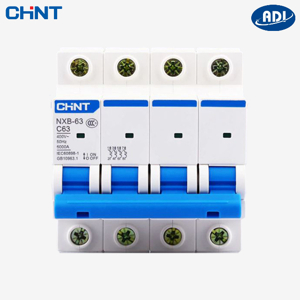 Áp tô mát Chint NXB-63 4P C40 6kA