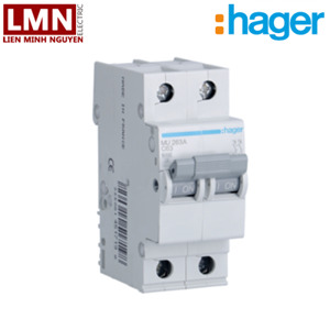 Aptomat 2 Cực 20A Hager MU220