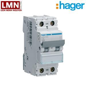 Aptomat 2 pha 32A Hager NC232A