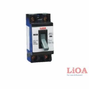 Aptomat 2P lắp nổi dòng điện 10A LiOA MCCB2P1E/10A