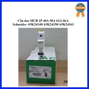 Aptomat - MCB Schneider 1P 40A 6kA A9K24140