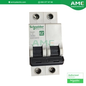 Aptomat - MCB Schneider 2P 10A 4,5kA EZ9F34210