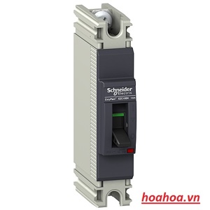 Aptomat - MCCB Schneider 1P 100A 25kA EZC100H1100