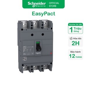 Aptomat - MCCB Schneider 3P 175A 18kA EZC250F3175