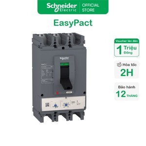 Aptomat - MCCB Schneider 3P 400A 50kA LV540316