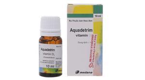 Aquadetrim vitamin d3 - lọ 10ml - bổ sung vitamin d3