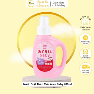 Nước giặt đồ cho trẻ Arau Baby 7278 - Dạng bình 800ml