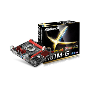 Main Asrock H81M-G - Chipset Intel H81, Socket LGA1150, VGA onboard