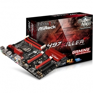 Card màn hình Asrock H97 Killer - Chipset Intel H97, Socket LGA1150, VGA onboard