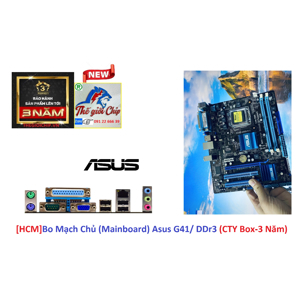 Bo mạch chủ (Mainboard) Asus P5G41T-M LX - Socket 775, Intel G41 /ICH7, 2 x DIMM , Max 8GB, DDR3